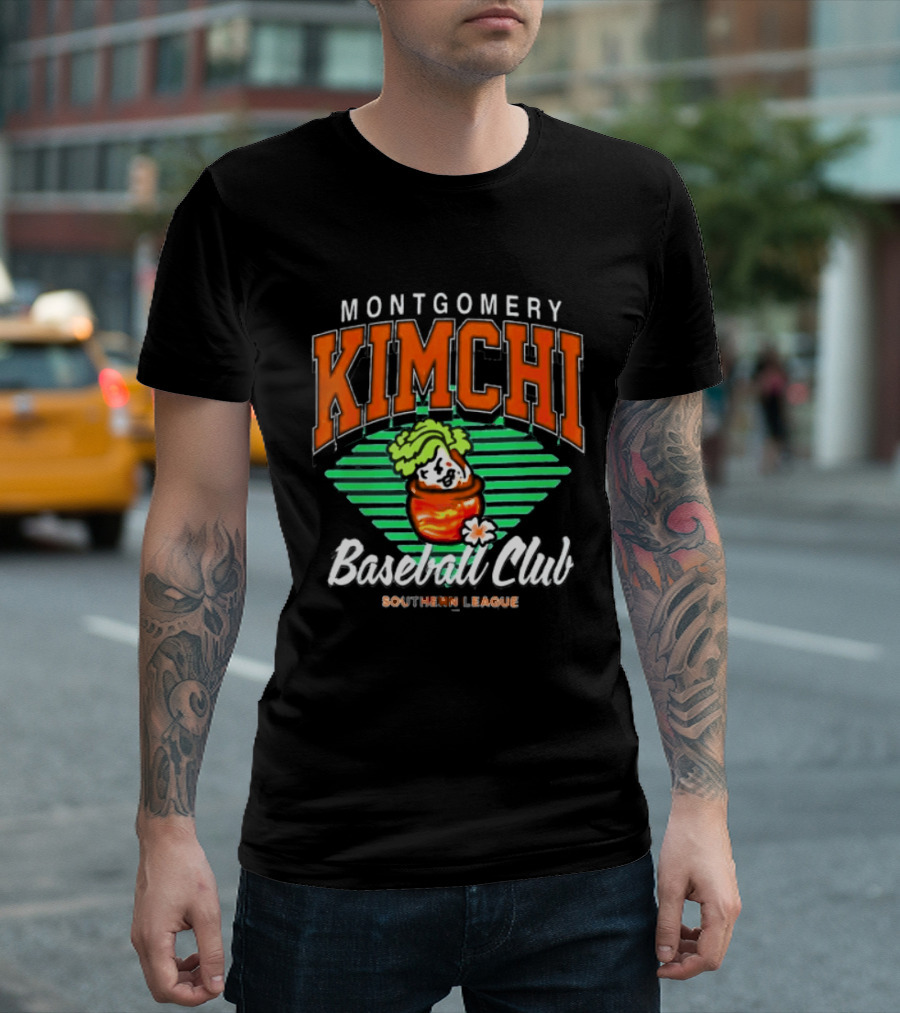 Montgomery Kimchi Baseball Club Southern League T-Shirt