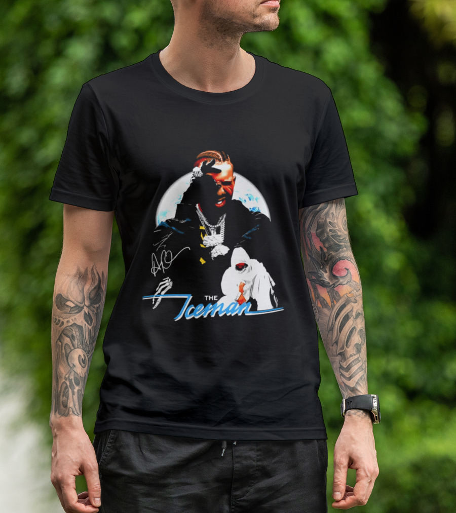 Drake The Iceman Autographed 2026 Design By Cesar T-Shirt