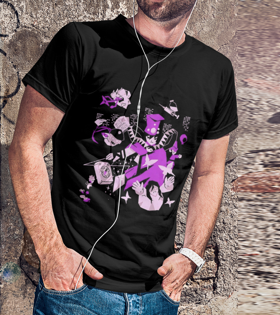 Boogiepop Phantom Metropolitan Anime Character Aesthetic T-Shirt