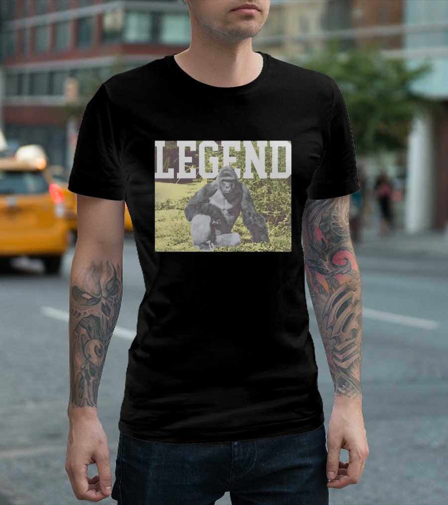 Legend Gorilla Wild Animals T-Shirt