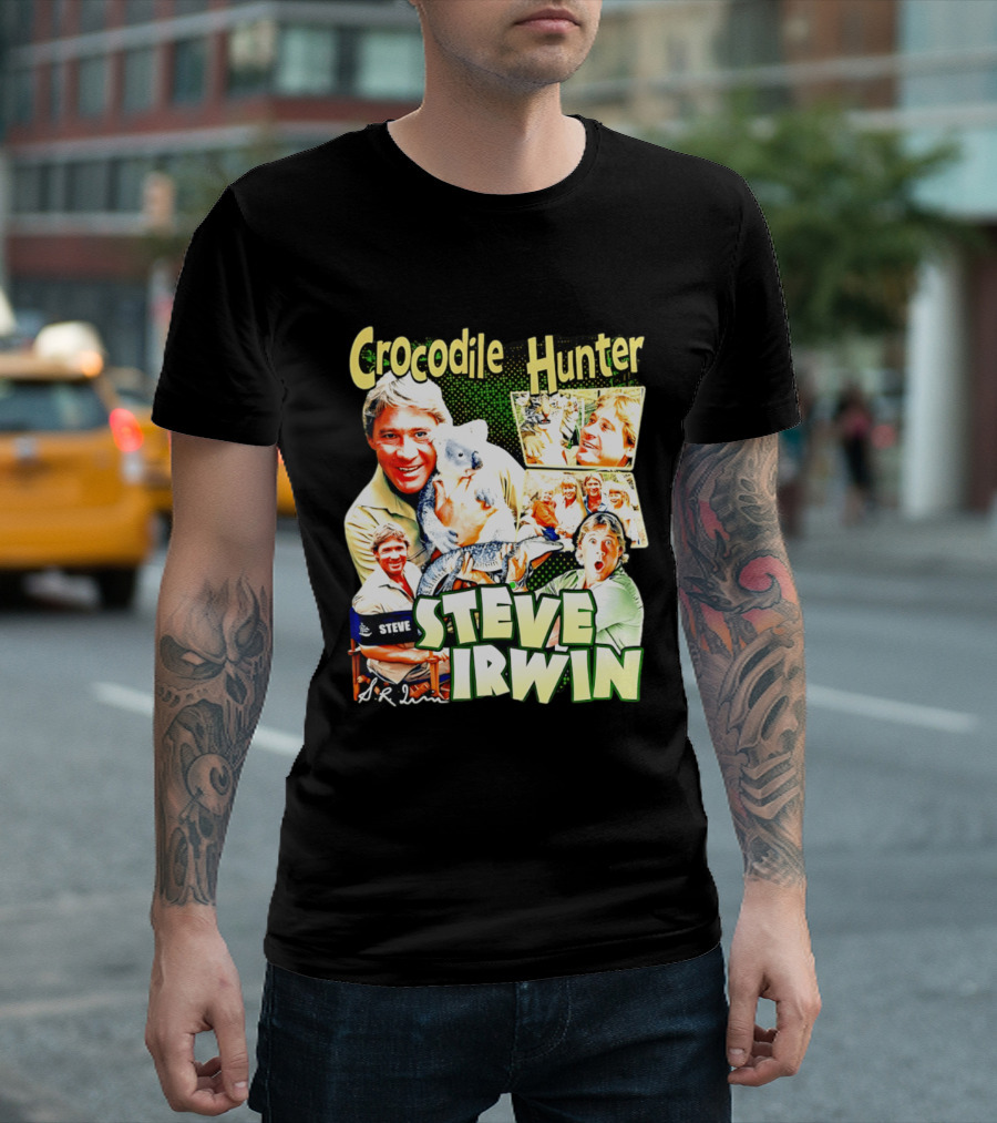 Crocodile Hunter Steve Irwin Wildlife Adventure T-Shirt