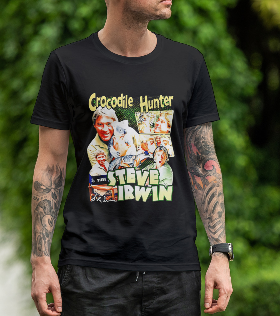 Crocodile Hunter Steve Irwin Wildlife Adventure T-Shirt