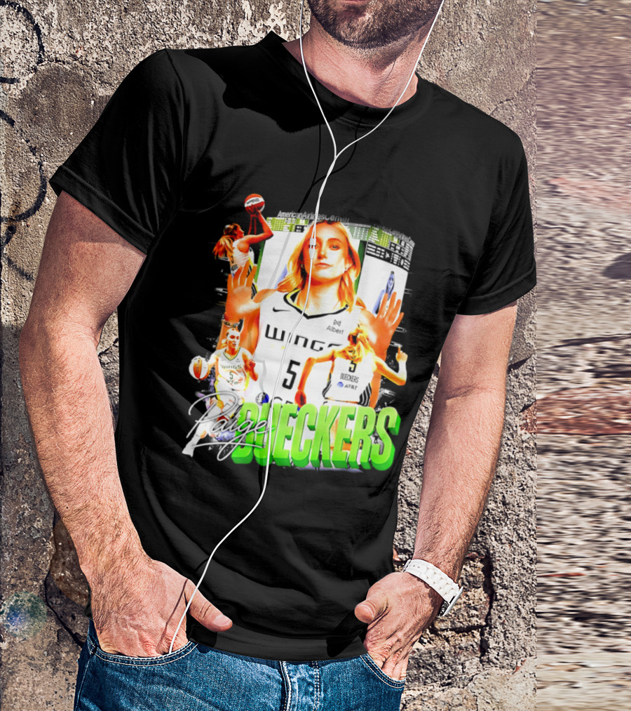 Paige Bueckers Dallas Wings Number 5 Basketball Star T-Shirt