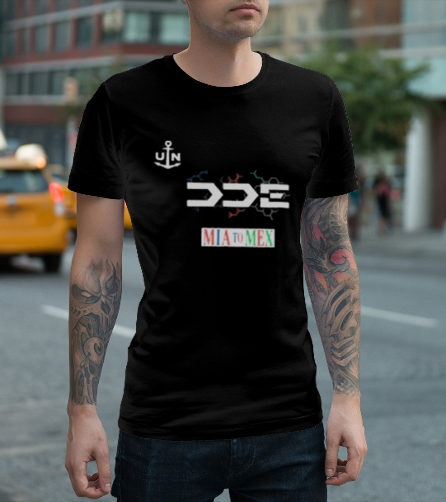 DDE Garage MIA To MEX Rally Life Is Too Short To Drive Boring Cars Anchor T-Shirt