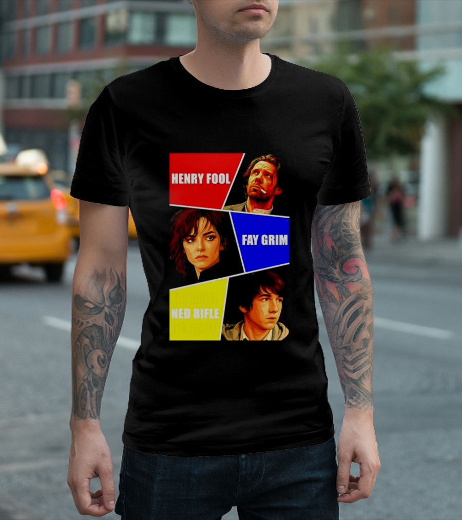 Henry Fool Fay Grim Ned Rifle Trilogy Hal Hartley Series T-Shirt