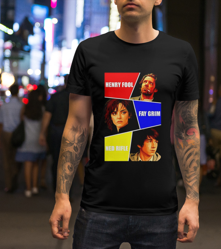 Henry Fool Fay Grim Ned Rifle Trilogy Hal Hartley Series T-Shirt