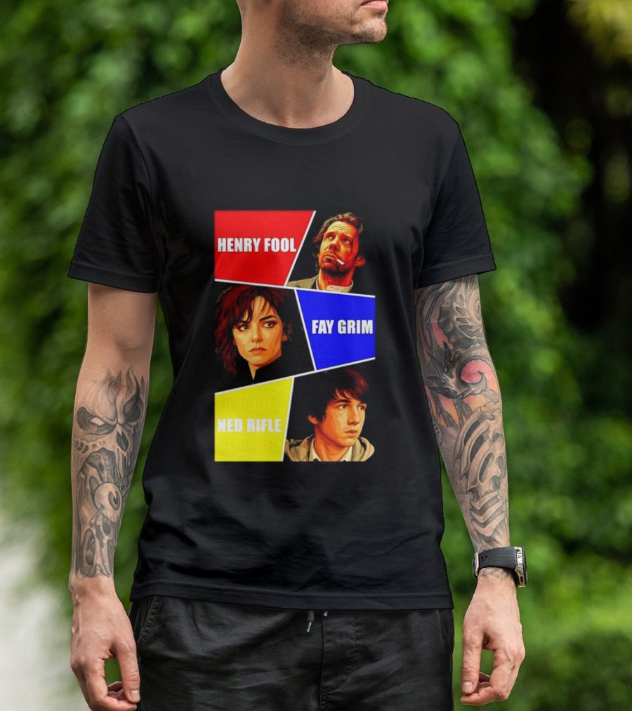 Henry Fool Fay Grim Ned Rifle Trilogy Hal Hartley Series T-Shirt