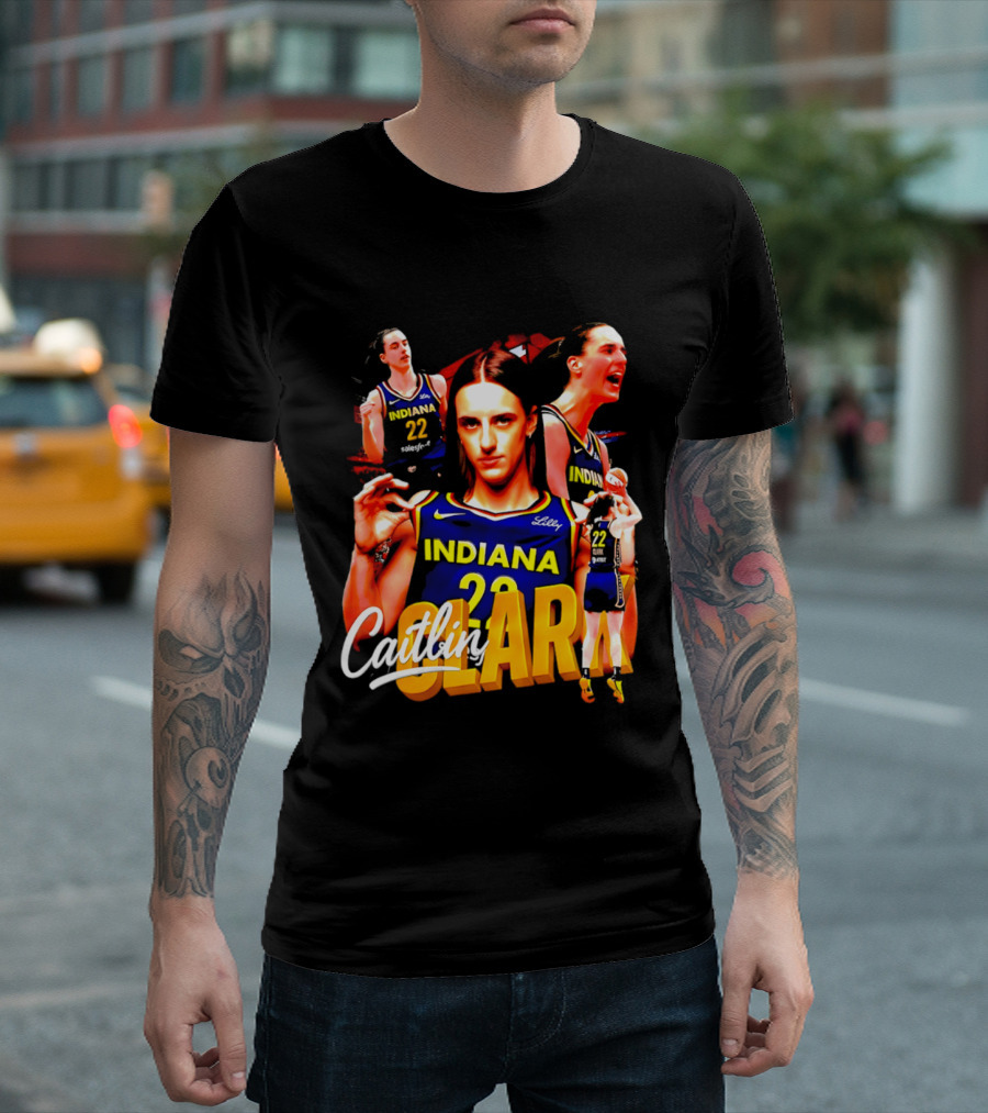 Indiana Fever Caitlin Clark 22 Jersey T-Shirt