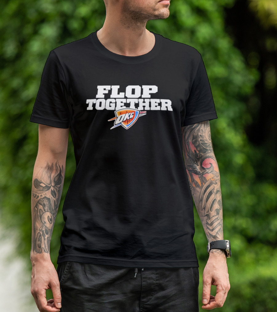 OKC Thunders Flop Together Game 7 Spurs T-Shirt