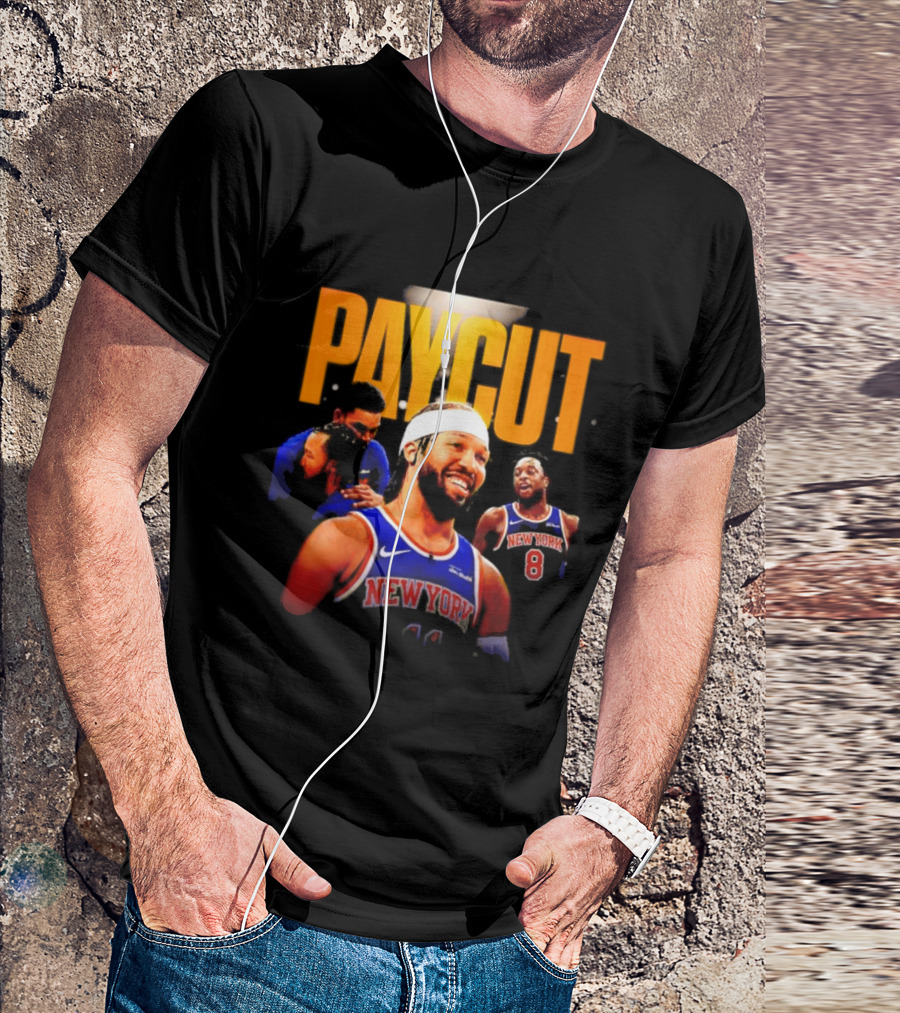New York Basketball Paycut Jalen Brunson Knicks Edition T-Shirt