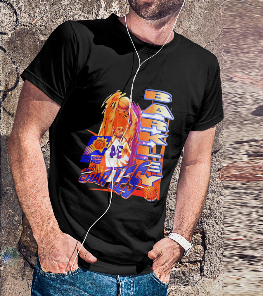 Phoenix Suns Barkley 34 Sir Charles NBA Legends T-Shirt