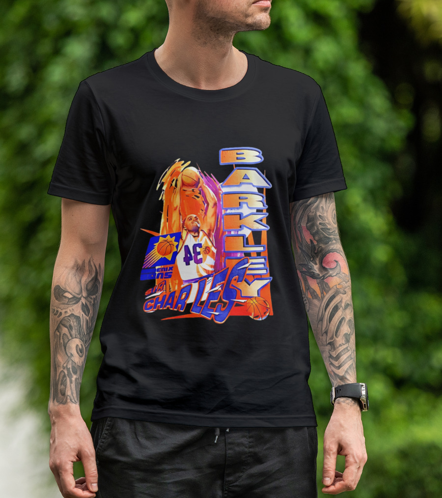 Phoenix Suns Barkley 34 Sir Charles NBA Legends T-Shirt