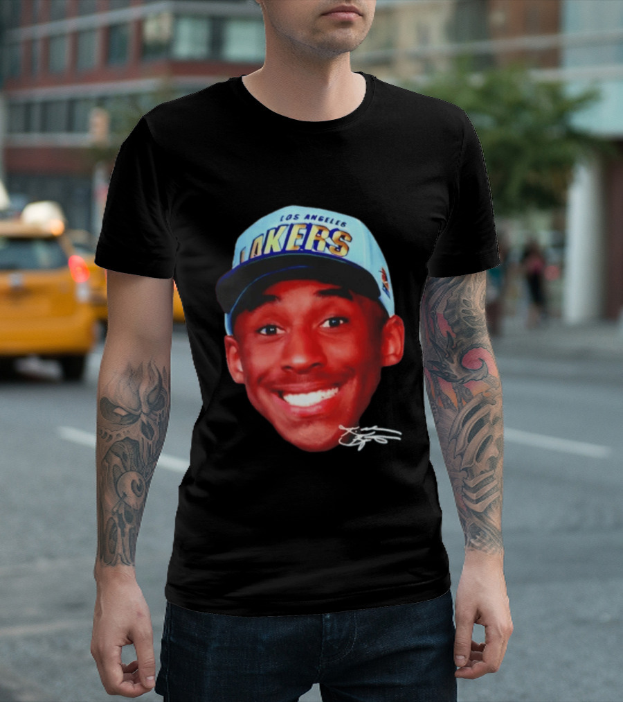 Los Angeles Lakers Kobe Bryant NBA Iconic Fan Gear T-Shirt