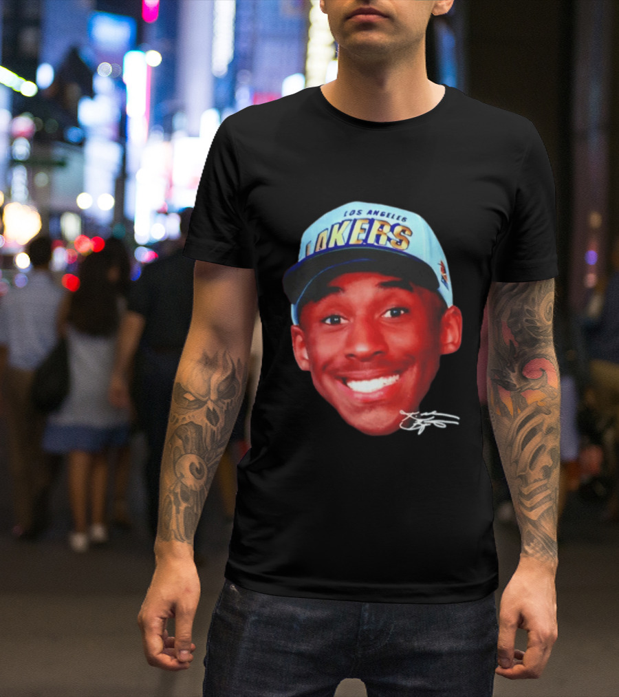 Los Angeles Lakers Kobe Bryant NBA Iconic Fan Gear T-Shirt