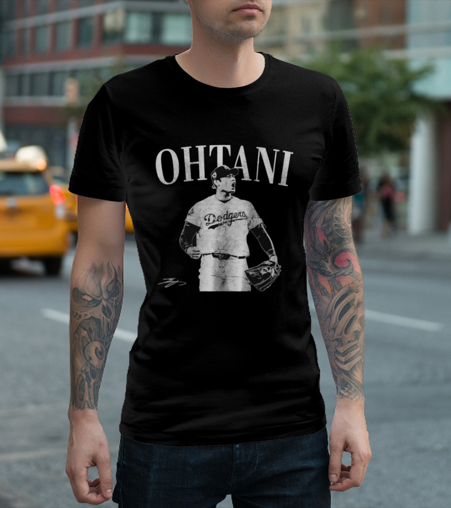 Ohtani Los Angeles Dodgers Baseball Game Day Dodgers Uniform T-Shirt