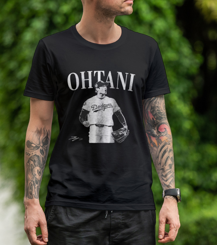 Ohtani Los Angeles Dodgers Baseball Game Day Dodgers Uniform T-Shirt
