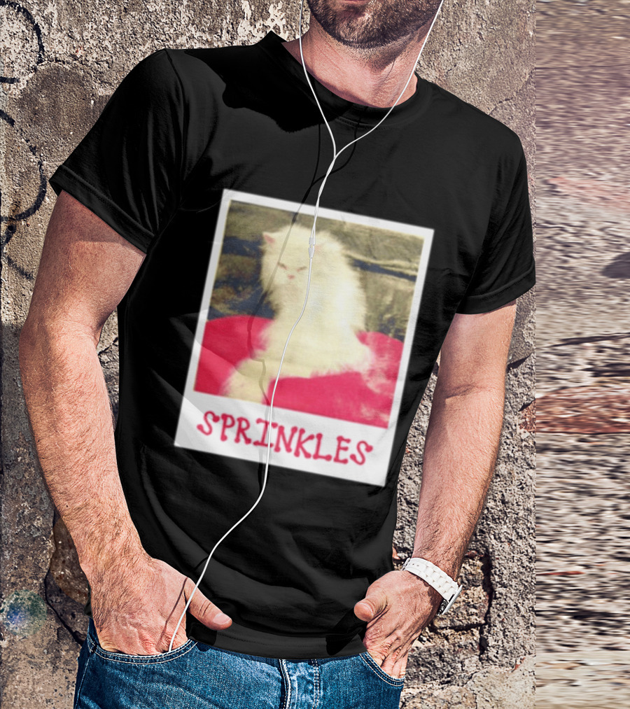 Sprinkles Polaroid Cat T-Shirt