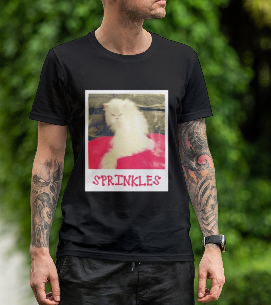 Sprinkles Polaroid Cat T-Shirt