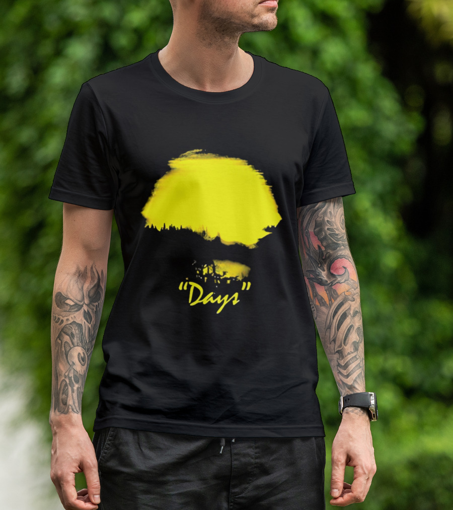 Welcome To Yellow "Days" Bright Sunshine Paintstroke T-Shirt