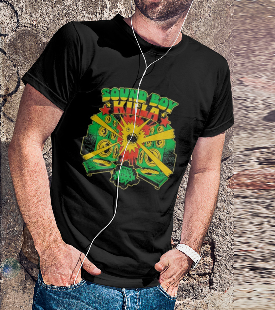 Dirty Heads Sound Boy Killa Vintage Reggae Speaker Blast T-Shirt