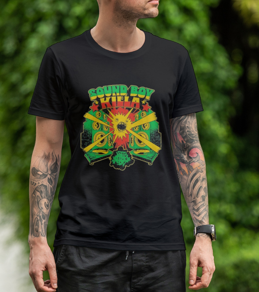 Dirty Heads Sound Boy Killa Vintage Reggae Speaker Blast T-Shirt