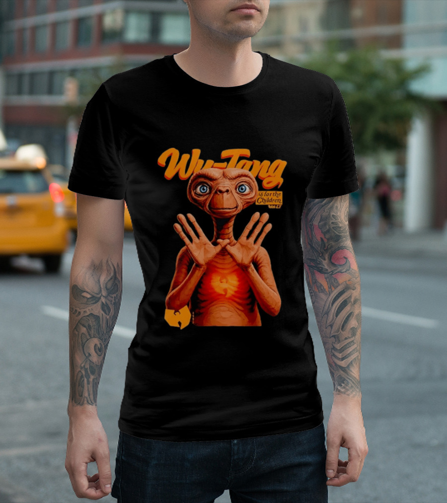Wu Tang Is For The Children E.T. 1992 SIMPSON T-Shirt
