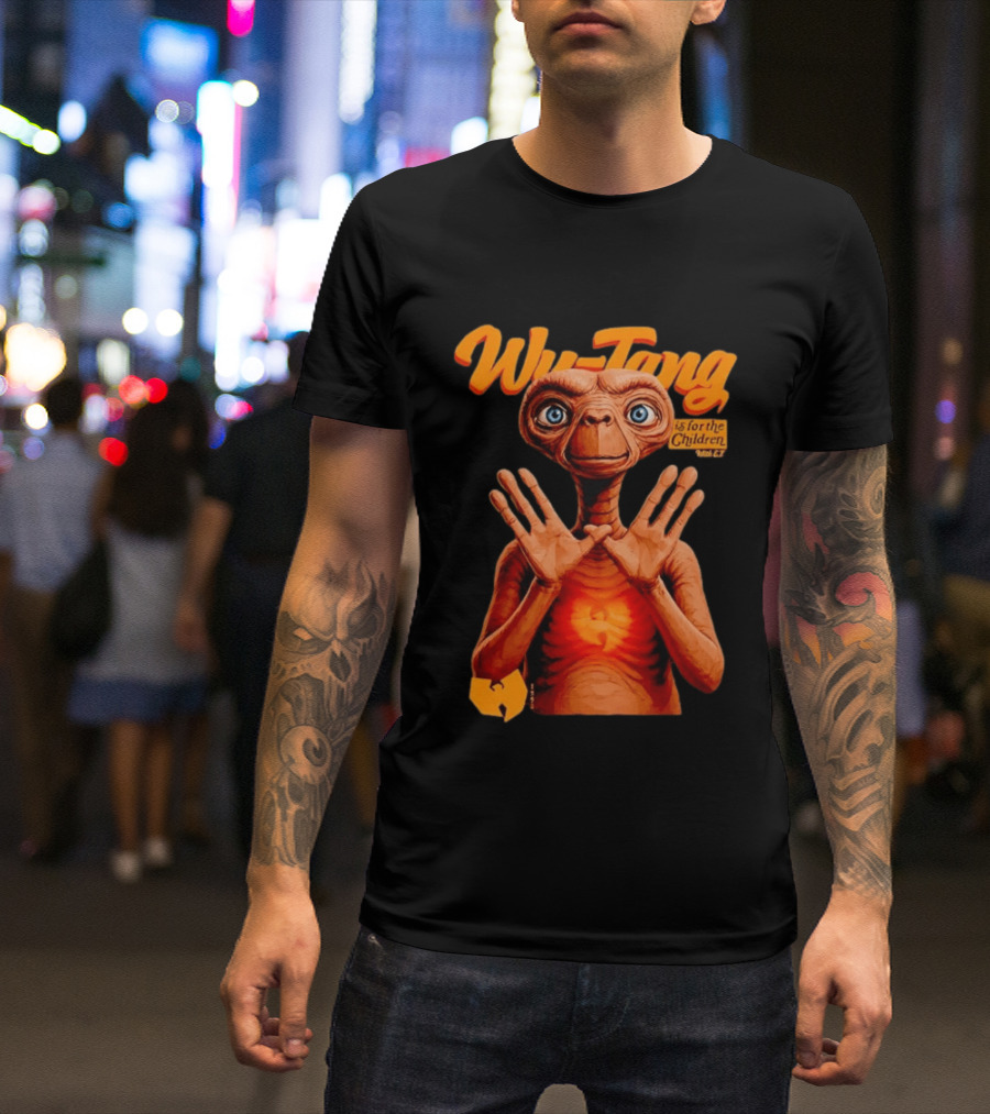 Wu Tang Is For The Children E.T. 1992 SIMPSON T-Shirt