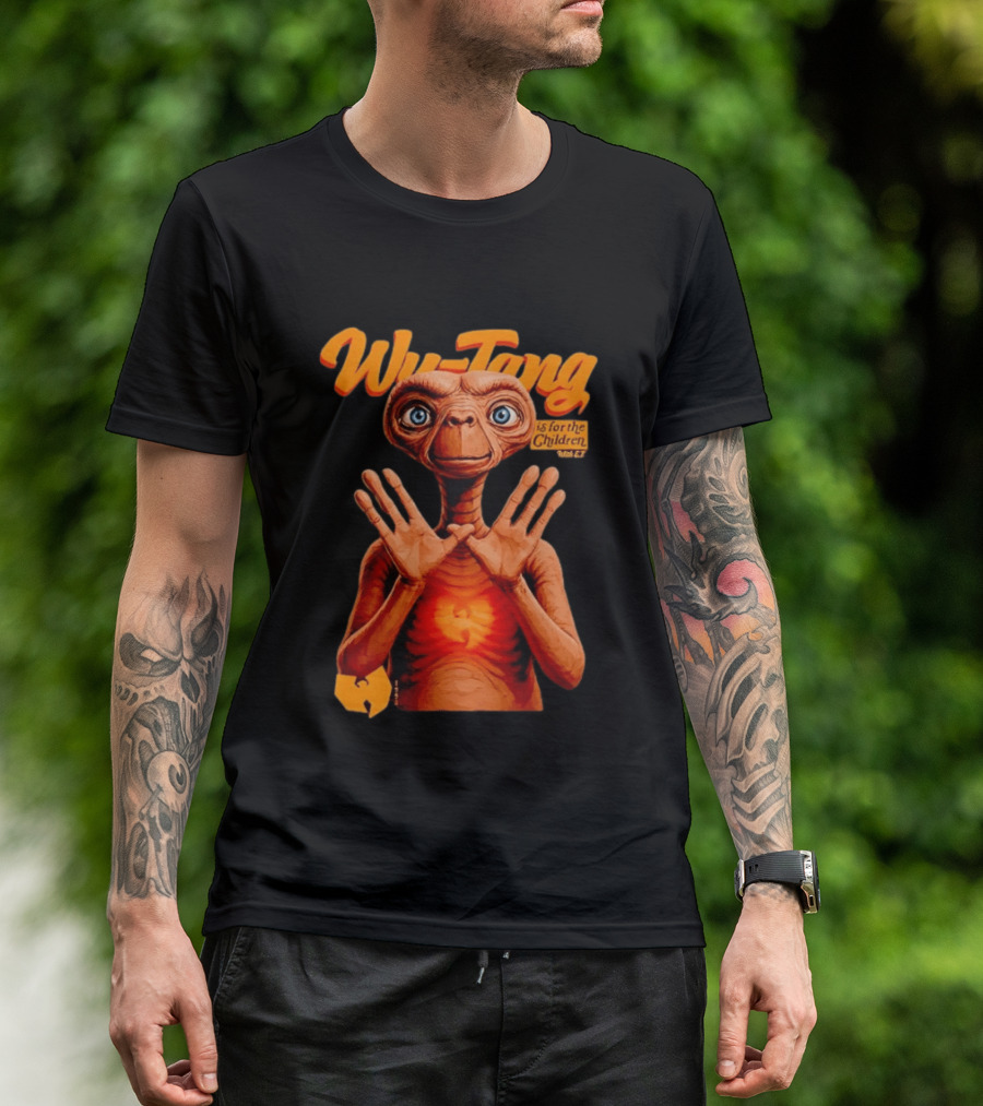 Wu Tang Is For The Children E.T. 1992 SIMPSON T-Shirt