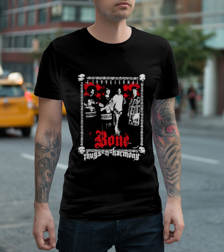 Bone Thugs N Harmony E 1999 Eternal Album Cover T-Shirt