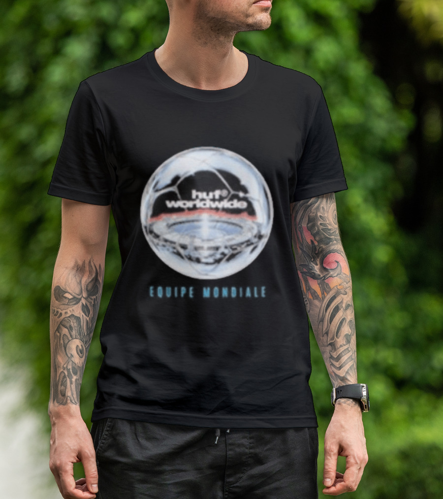 Flatspot Huf Worldwide Equipe Mondiale Soccer Ball Huf Worldwide Equipe Mondiale T-Shirt