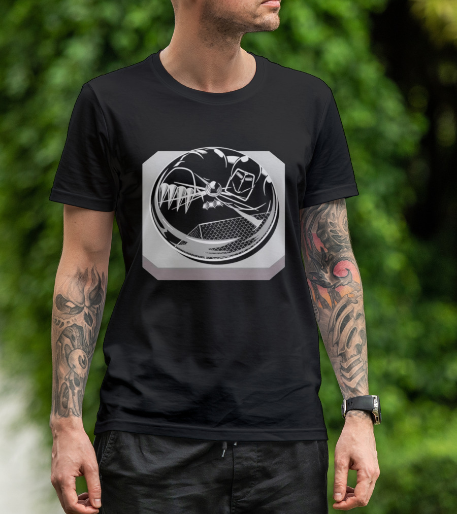 Goal Warrior Helmet Mask Soccer Parachutes Arena Bolts T-Shirt