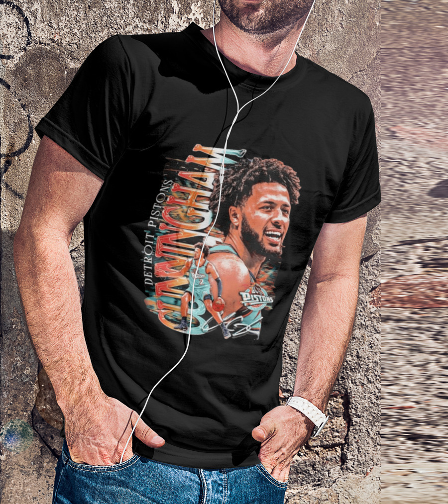 Cade Cunningham Detroit Pistons CUNNINGHAM Pistons T-Shirt