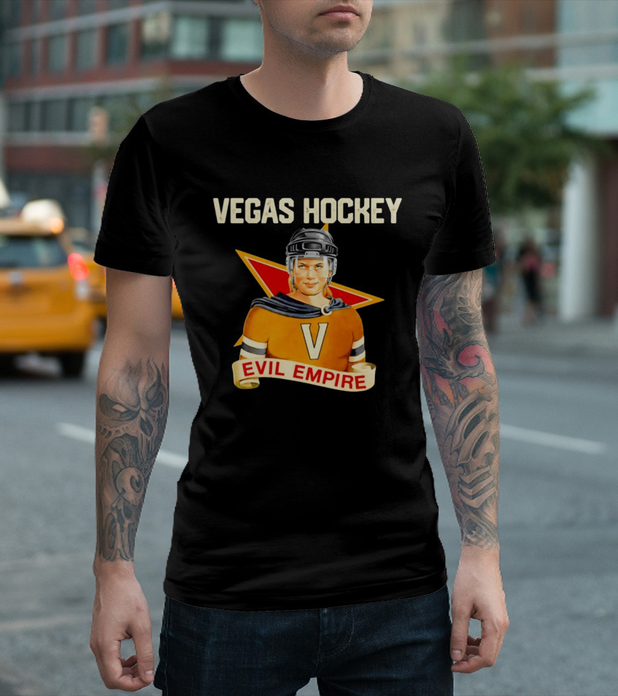 Vegas Hockey Ivan Drago Evil Empire T-Shirt