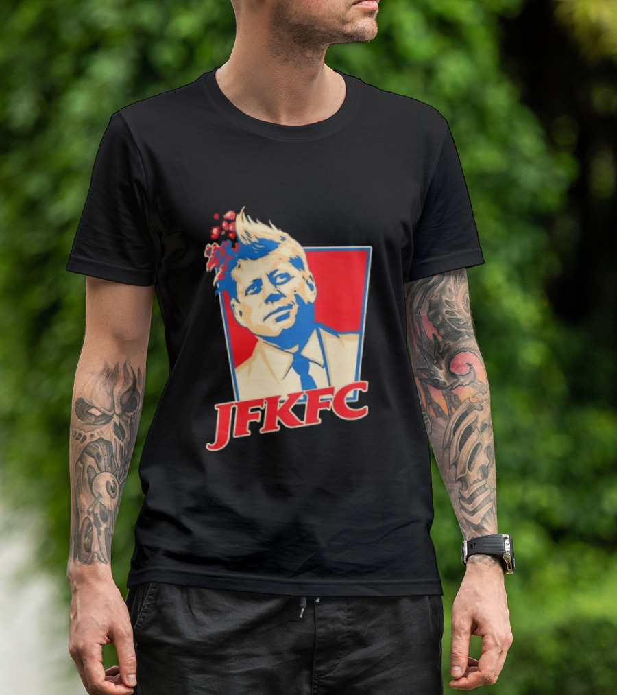 JFKFC John F. Kennedy KFC Mashup T-Shirt