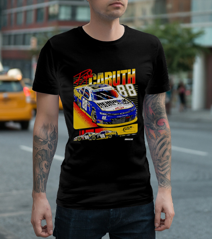 Ralph Caruth 88 Hendrick Cars.com Chevrolet Motorsports NASCAR Racing T-Shirt