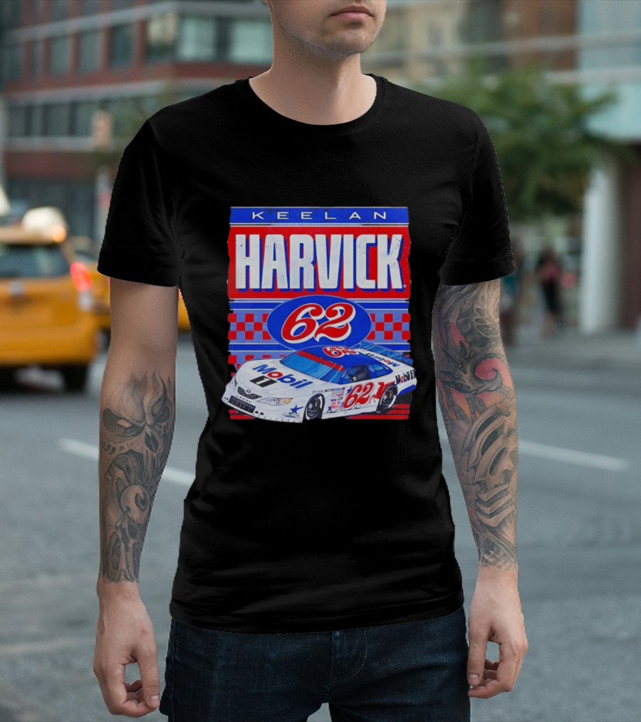 Keelan Harvick 62 Mobil 1 Toyota Camry NASCAR Racing T-Shirt