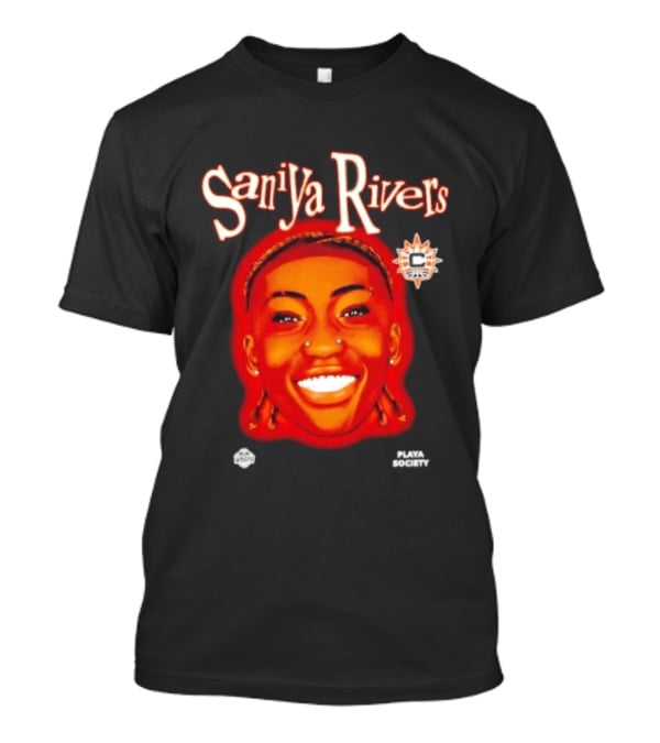 Saniyya Rivers Connecticut Sun Player Galaxy Big Head T-Shirt