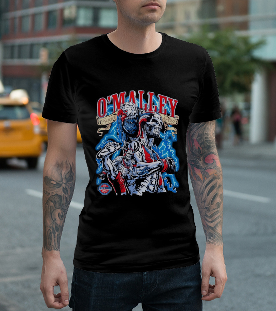 Sean O'Malley Suga Sean UFC Freedom 250 Warren Lotas T-Shirt
