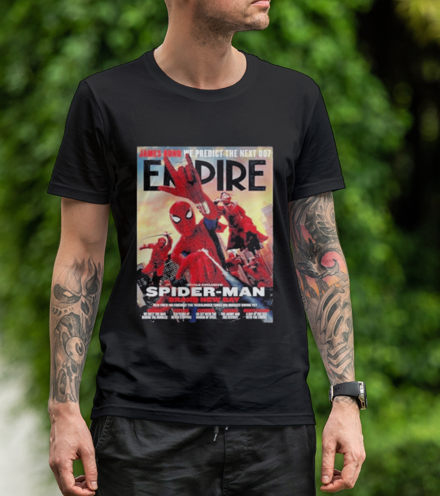 Empire Magazine Spider Man Brand New Day The Webslinger Takes His Biggest Swing Yet T-Shirt