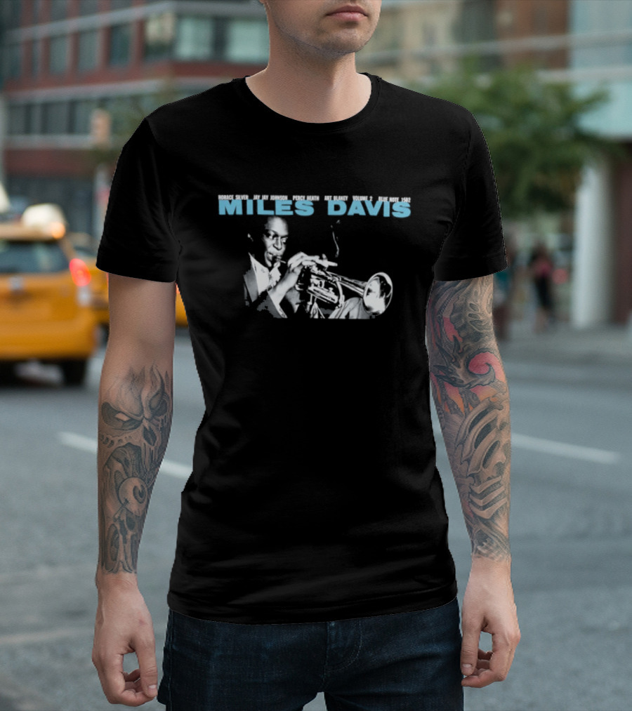 Miles Davis Volume 2 Album Cover Series Trumpet Player T-Shirt