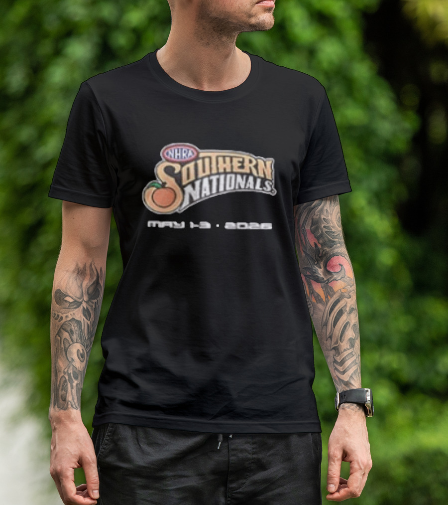 NHRA Southern Nationals May 1 3 2026 South Georgia Motorsports Park 2 Sided T-Shirt