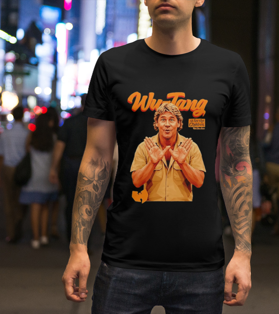 Wu Tang Is For The Children Steve Irwin T-Shirt