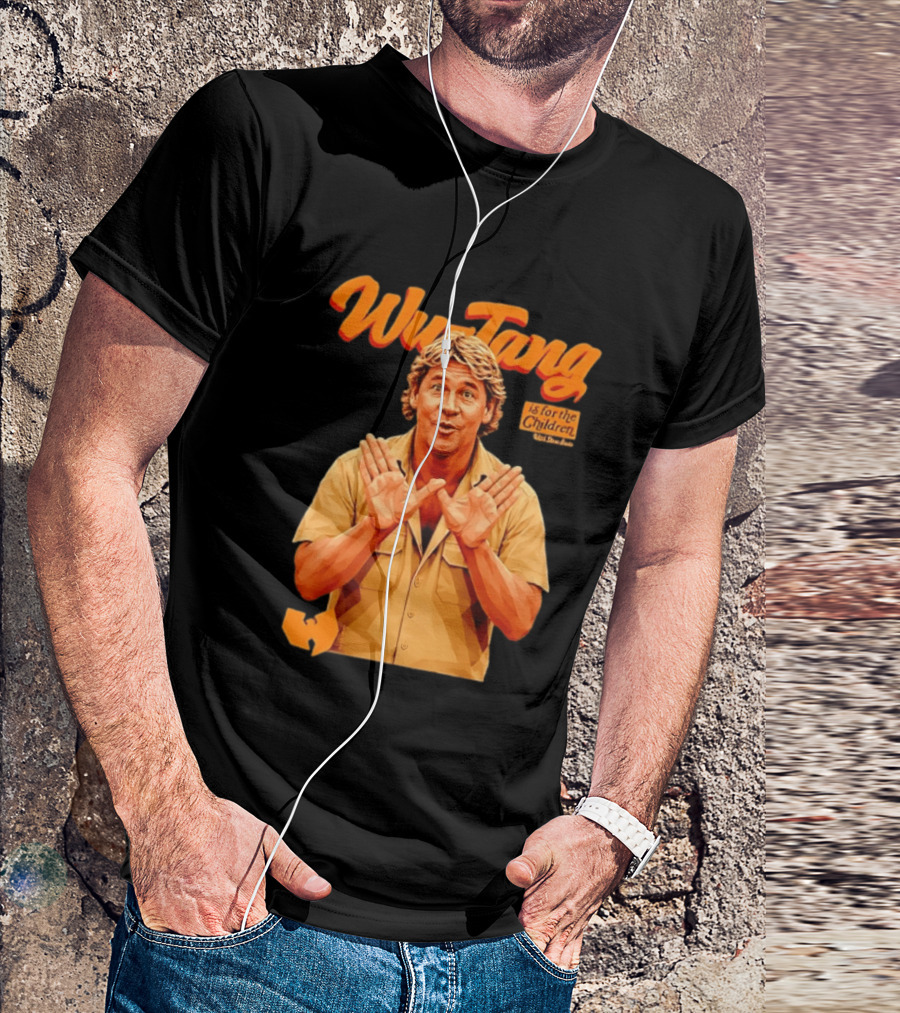 Wu Tang Is For The Children Steve Irwin T-Shirt
