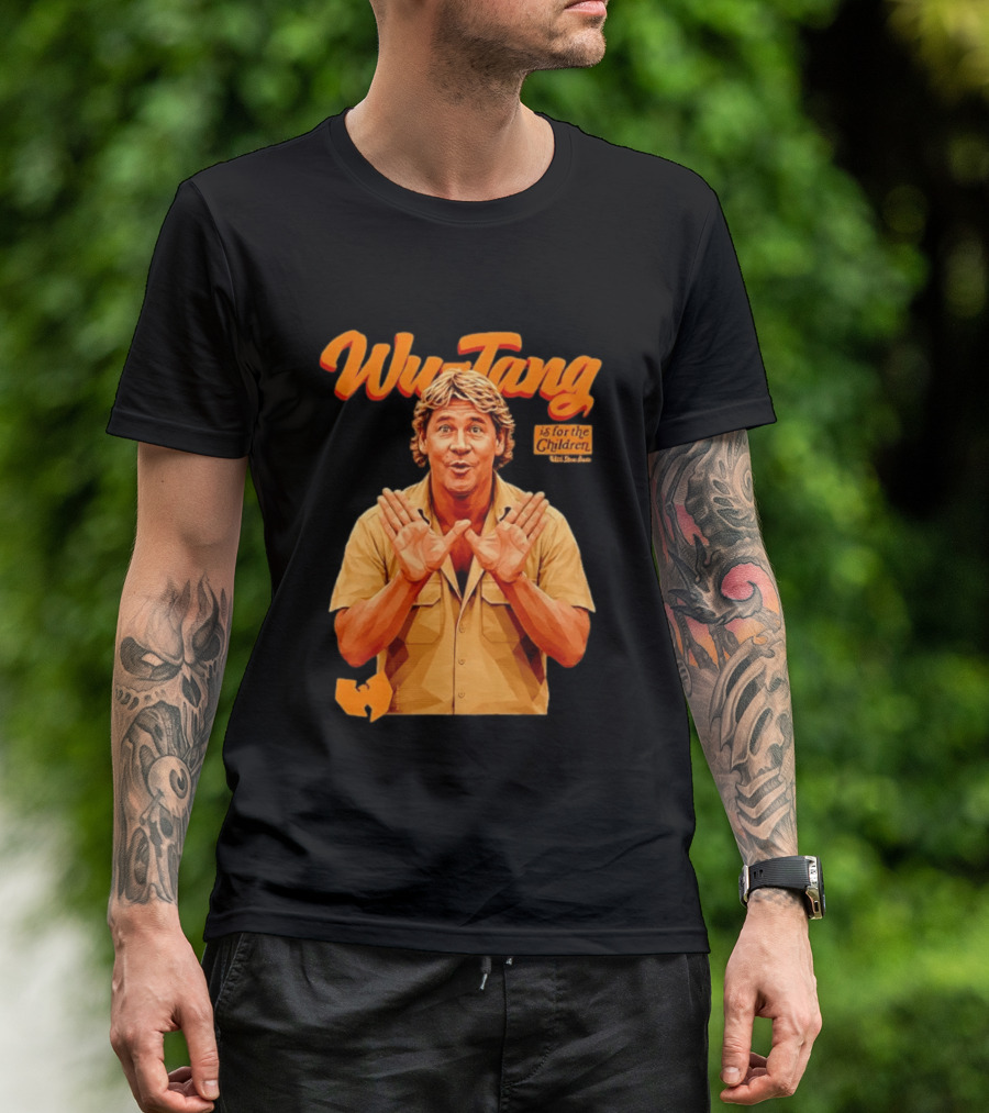 Wu Tang Is For The Children Steve Irwin T-Shirt