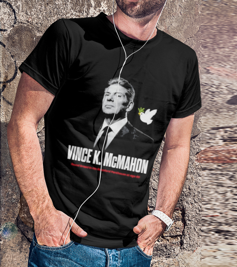 Vince K. McMahon Dove And Clover T-Shirt