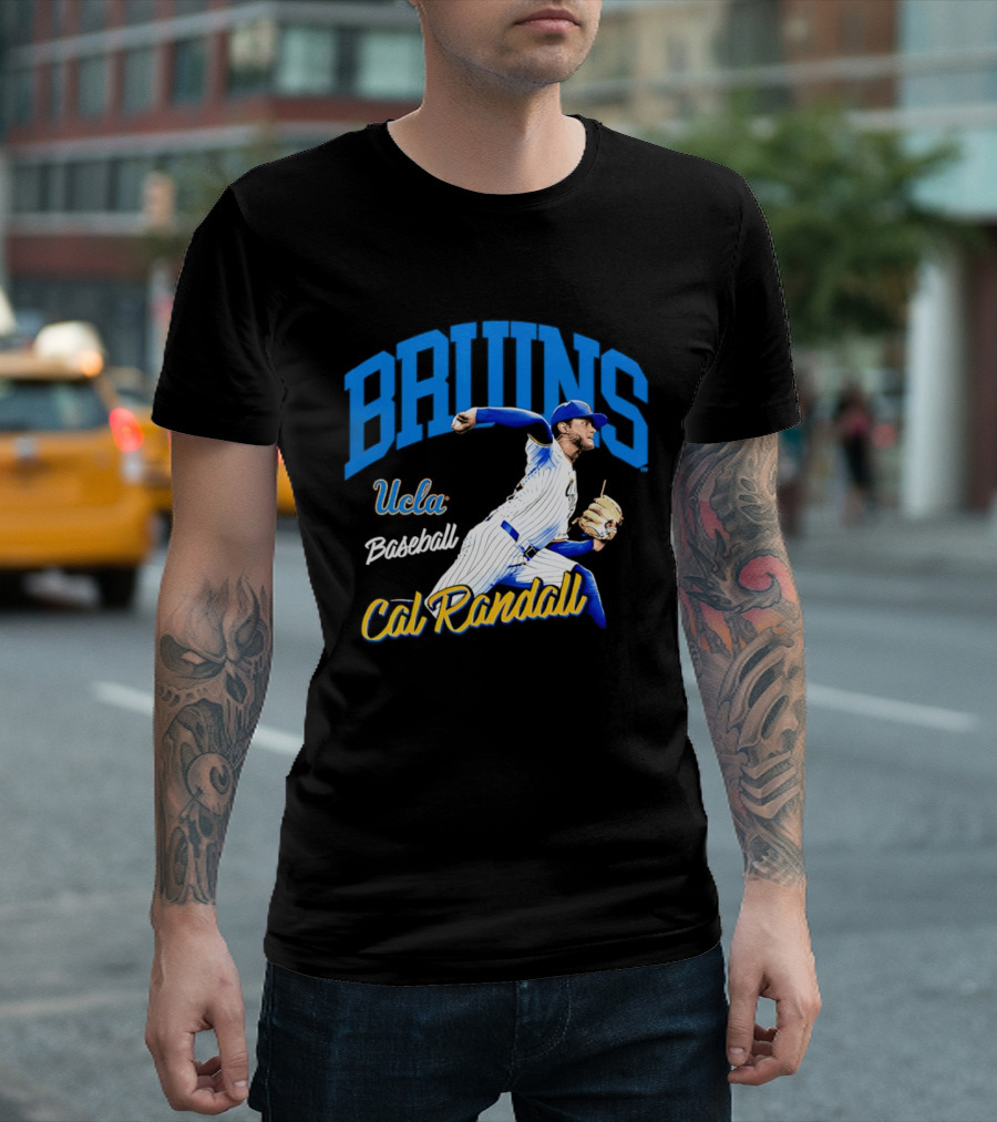 UCLA Bruins Cal Randall Baseball NCAA Pac 12 T-Shirt