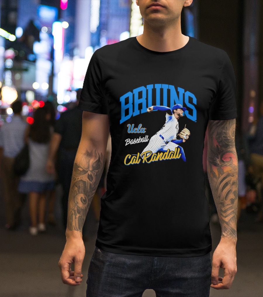 UCLA Bruins Cal Randall Baseball NCAA Pac 12 T-Shirt