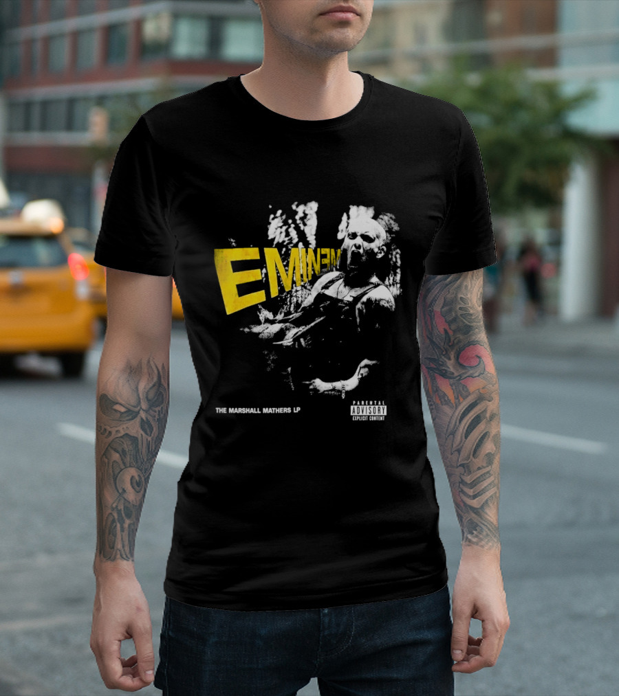 Dominik Szoboszlai Eminem The Marshall Mathers LP Parental Advisory T-Shirt