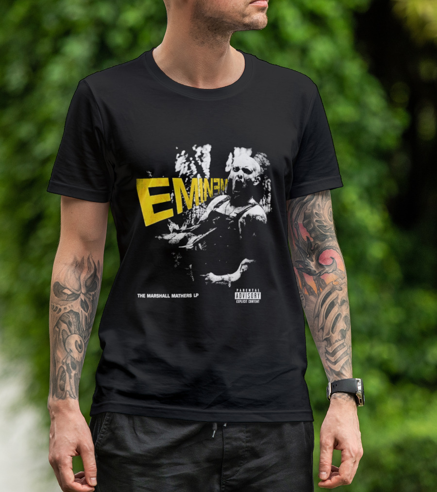 Dominik Szoboszlai Eminem The Marshall Mathers LP Parental Advisory T-Shirt