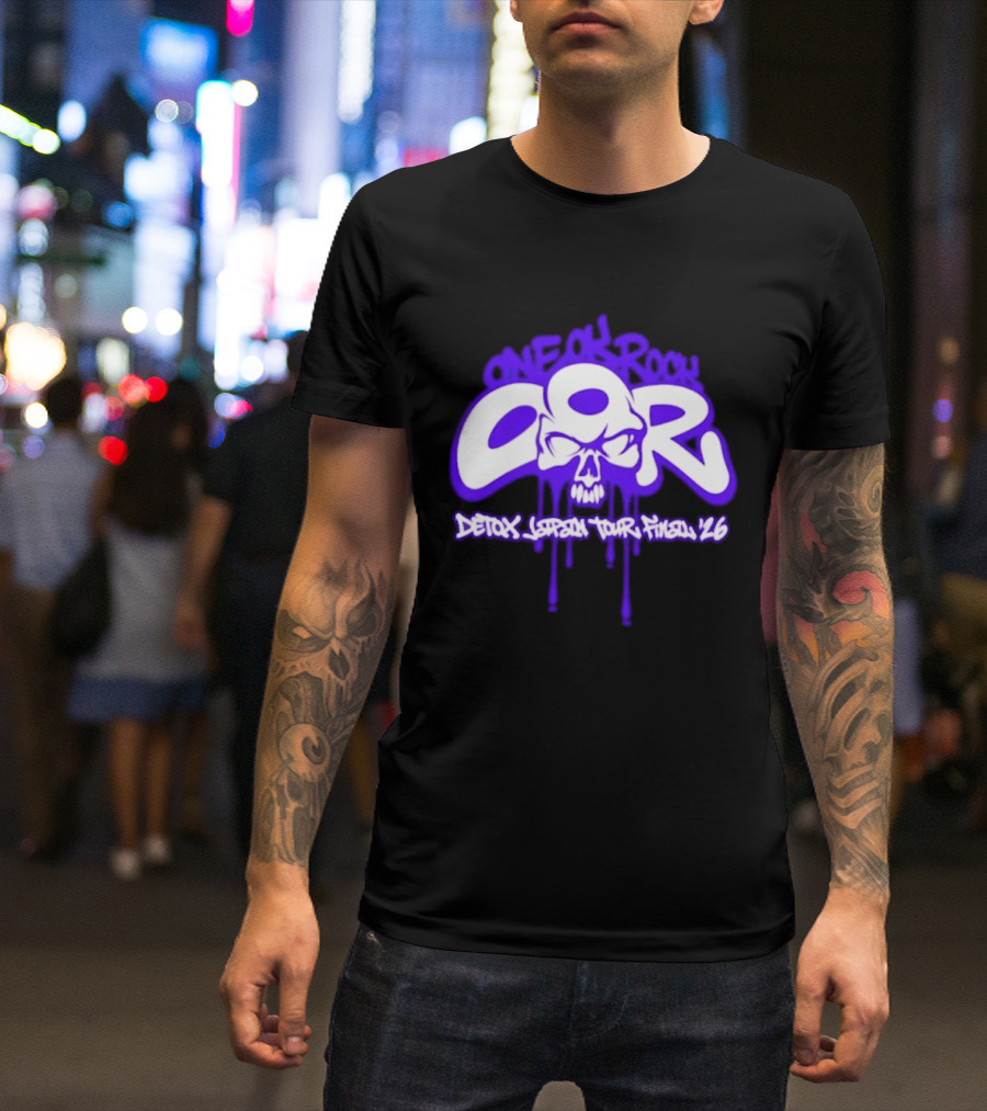 One Ok Rock Cor Skull Detox Japan Tour Final '26 T-Shirt